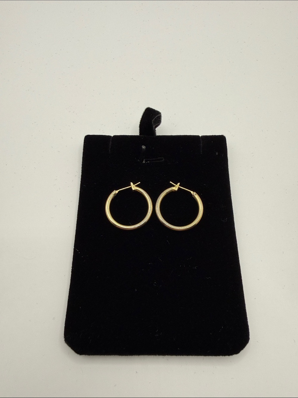 10K Yellow Gold Hoop Earrings